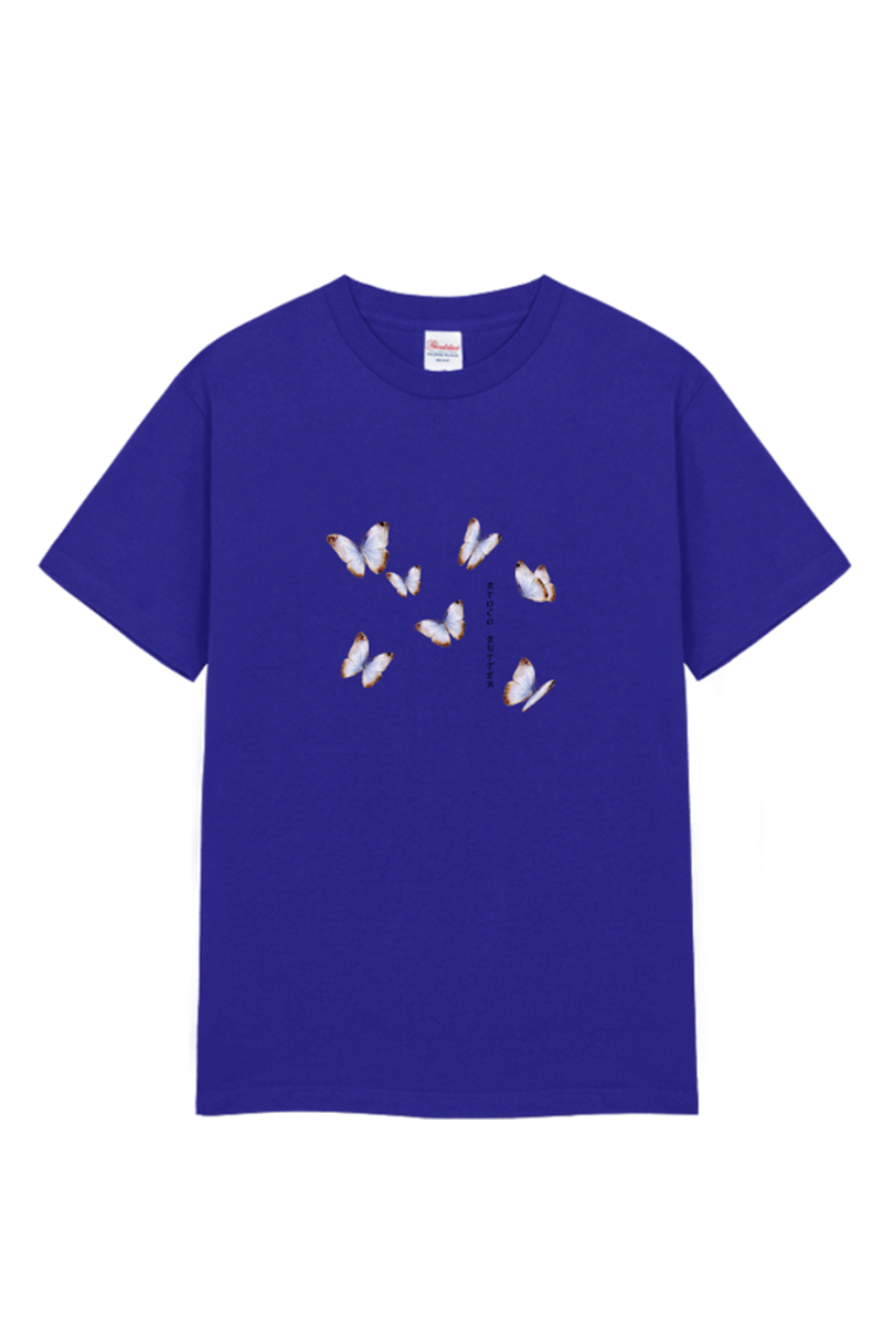 made 𖤐 10color butterfly half tee (~2XL)